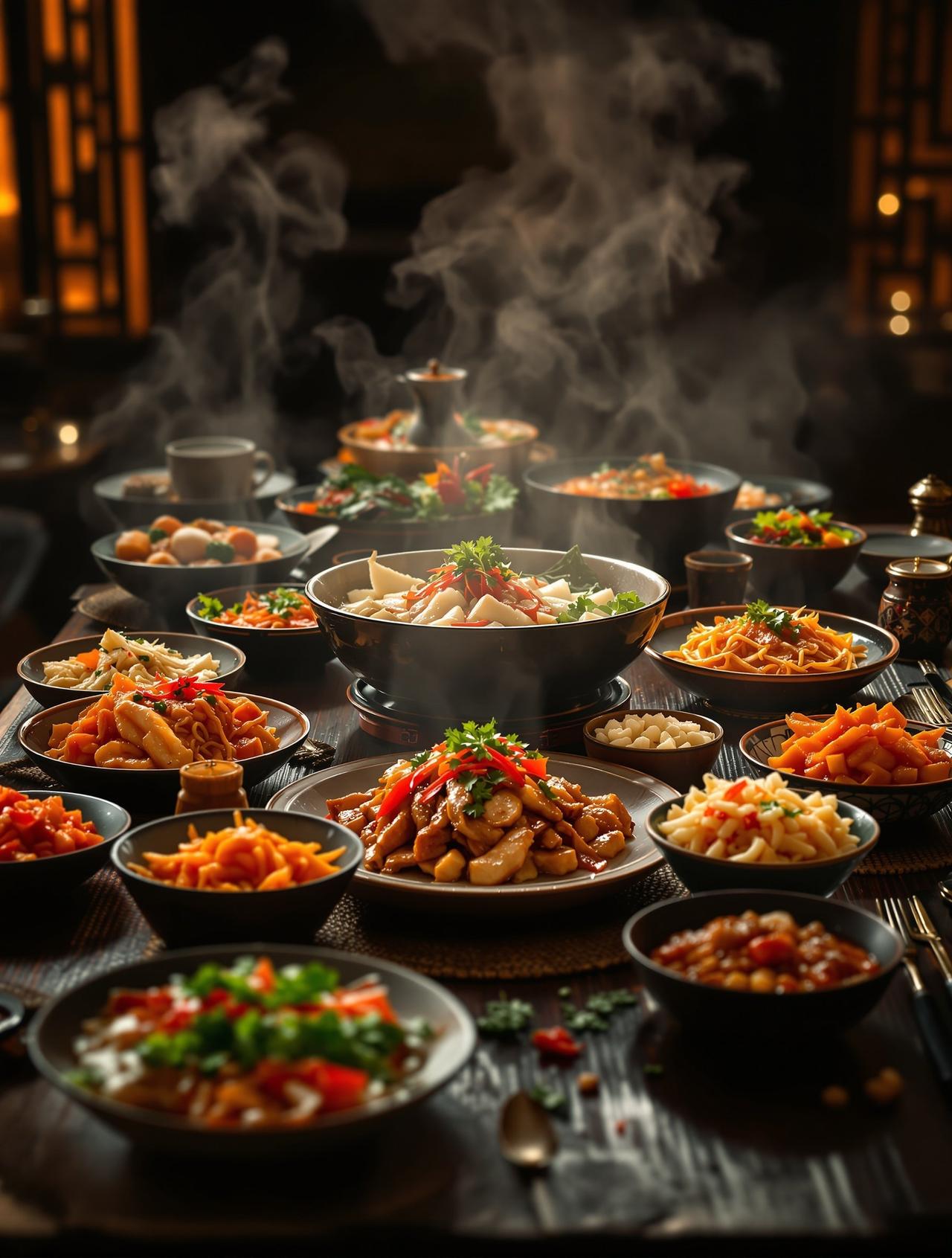 影视工厂美食纪录《舌尖上的东方》高清海报