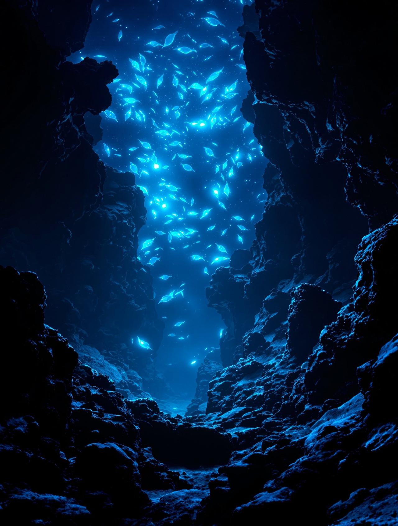 影视工厂纪录片《深海探秘》高清海报